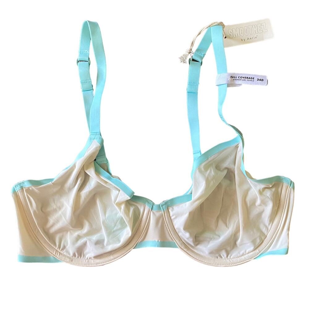NWT Aerie Smoothez Full Coverage Unlined Bra 34D